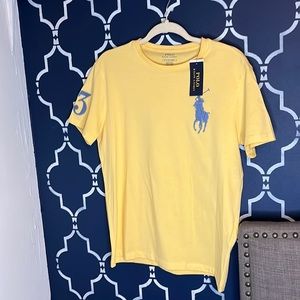 Ralph Lauren Polo Men’s Yellow Tee size Small